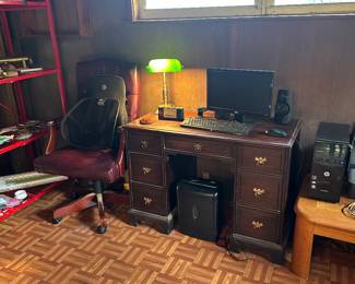 Desk, chair sold