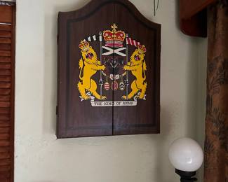 Dart board