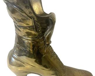 Brass Victorian Boot