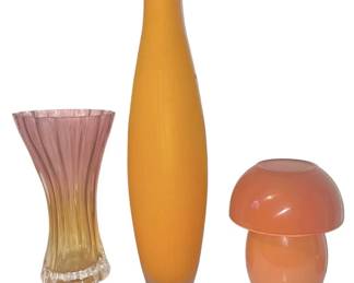 Orange Glassware