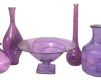 Purple Glass Collection