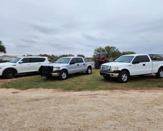 2018 Nissan Armada, 2013 Ford F-150 Supercrew Cab, 2012 Ford F-150 Super Cab