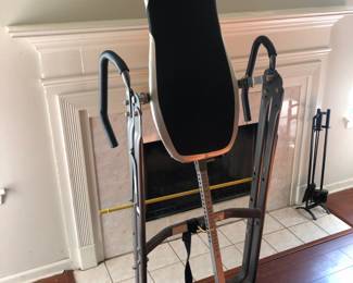 Inversion table (helps with back issues)