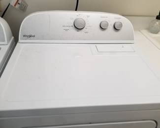 Whirlpool gas dryer
