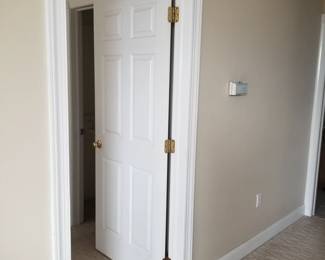 6-panel interior doors throughout home