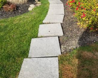 2" thick stepping squares - 22 available