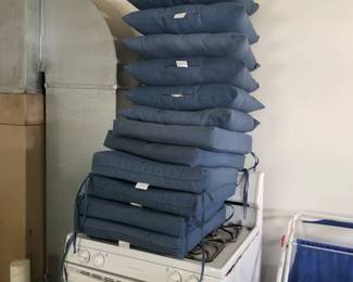 Cushions for deck furniture