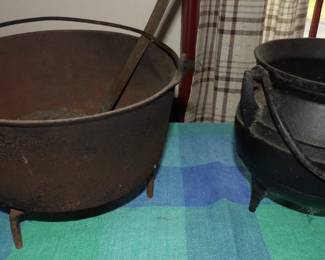 19th Century Cooking Pots