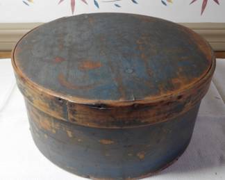 Oversized Old Blue Pantry Box