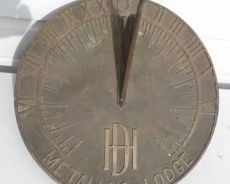 Bronze Sundial - Rumford, Maine