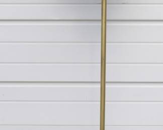 Heavy Brass Hurricane Floor Lamp