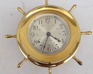 Seth Thomas Ship's Wheel Clock