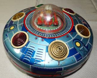 1950s's or 1960's Toy Space Ship