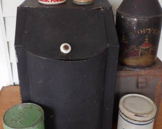 Selection of Advertising Tins