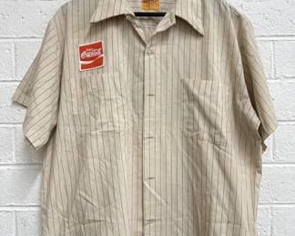 Vintage coke button up