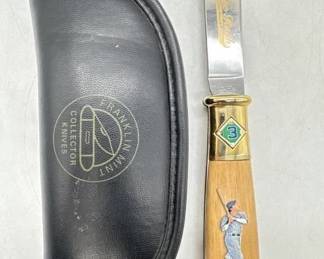 Franklin Mint Babe ruth Knife