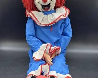 1970s Bozo the clown ventriloquist dummy