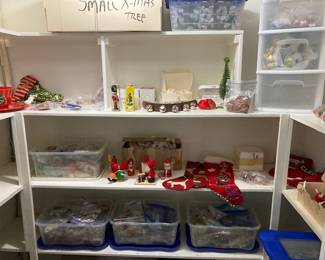 Christmas items - lot of ornaments