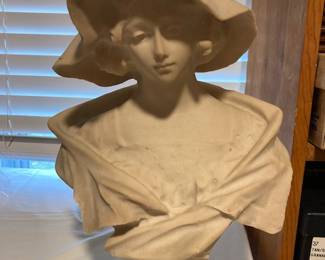 Alabaster bust
