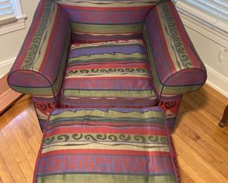 colorful and comfy chair