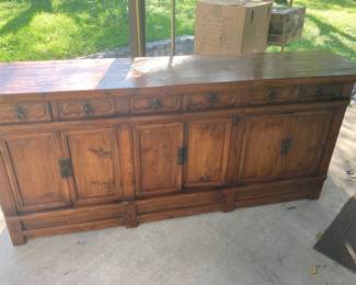 large Asian style buffet