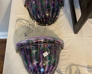 pair of sconces (Wimberly artist)