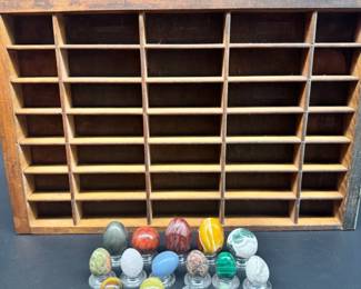 Mineral Collection Wall Display Case