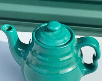 Stunning Green Teapot