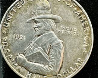 1921 Pilgrim Commemorative Half Dollar