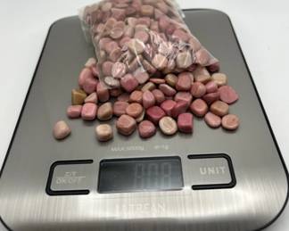 Small Rose Colored Stones