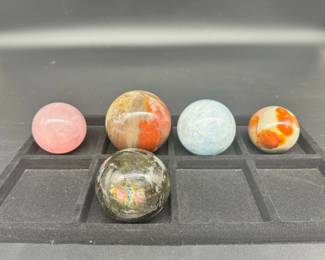 Mineral Balls Including Labradorite
