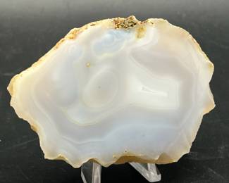 Soft Calm Agate Half