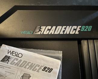 Weslo Cadence 920 treadmill