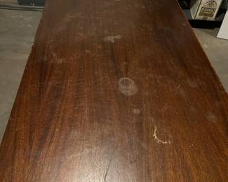 top of library table