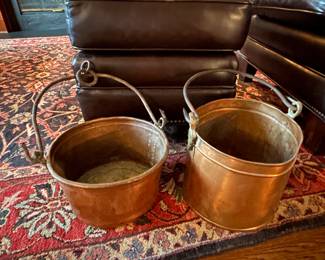 copper pots