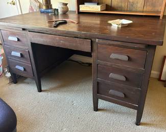 vintage office desk