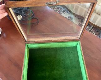 Fabulous antique display case. 
