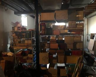 Tons of Christmas ornaments and dolls.  Just a small portion.