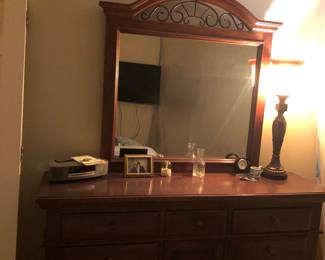 Matches armoire, will sell together or separate, all walnut