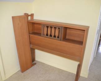 Mid Century Head board bed