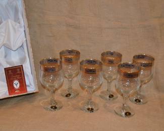Italy Wine Glasses NEW