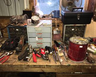 A glimpse of some of the many items available in the detached building. 