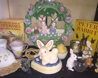 Bunny fans will hop to these cute finds and classic designs. The two mugs at left are from Starbucks.