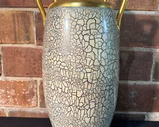 Grand Rapids china artist Patsy Newhouse ginger jar