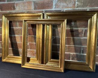 High quality gold gilt frames