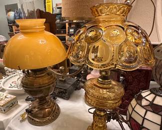 LC Smith Moon & Stars lamp