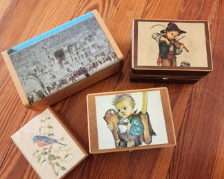 Music Boxes from Israel, Holland, Germany, etc.