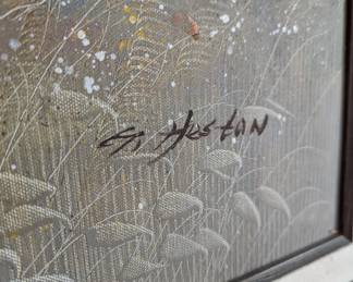 Heston Signature Painting