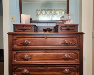 Victorian Eastlake Chest of drawers.