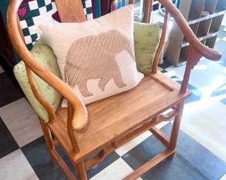 Vintage wood chair from 1800’s